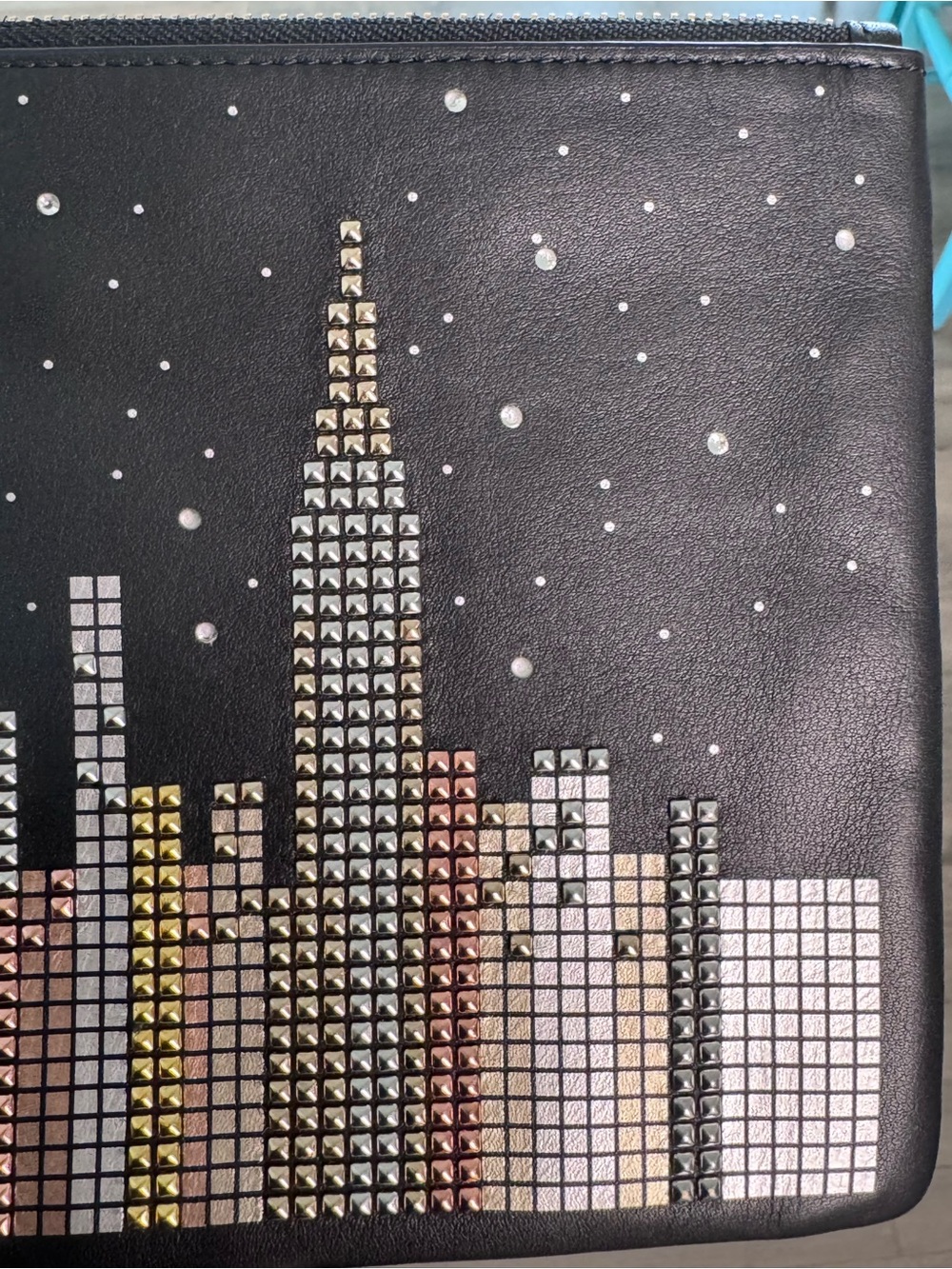 Kate Spade Glitzy Ritzy Skyline Willa clutch NEW with Dust bag - Picture 15 of 15